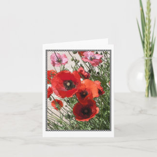 Georgetown Poppies II Card