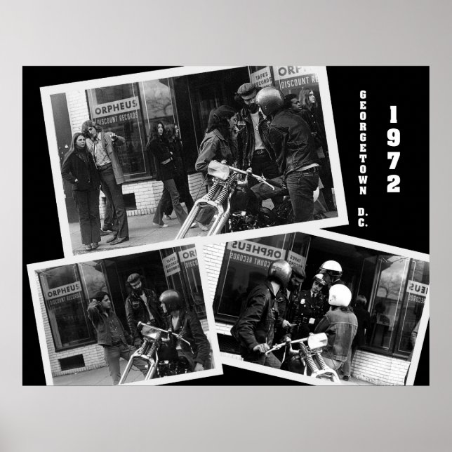 Georgetown, Washington, D.C. 1972 Poster (Front)