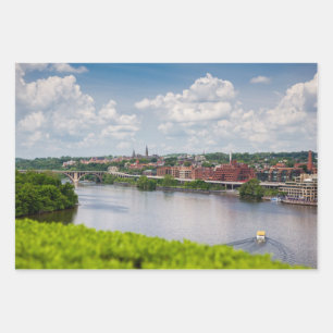 Georgetown Wrapping Paper Sheet