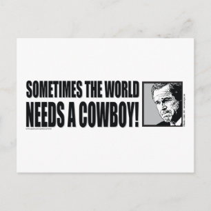 GeorgeW Bush Postcard