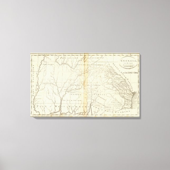 Georgia 10 canvas print (Front)