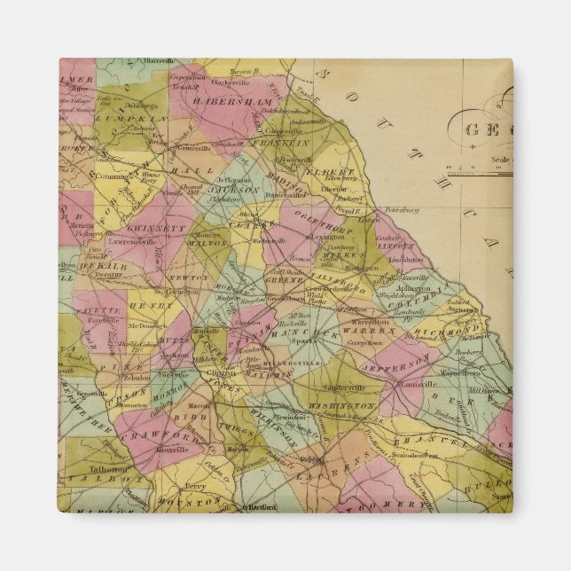 Georgia 4 magnet (Front)