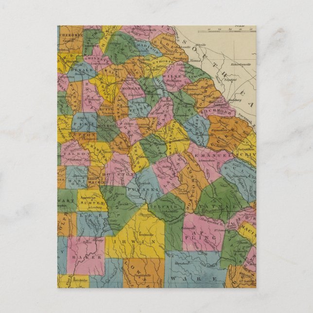 Georgia 4 postcard (Front)