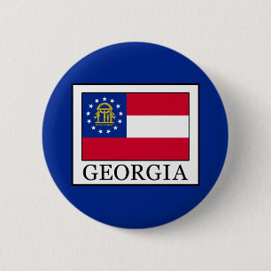 Georgia 6 Cm Round Badge