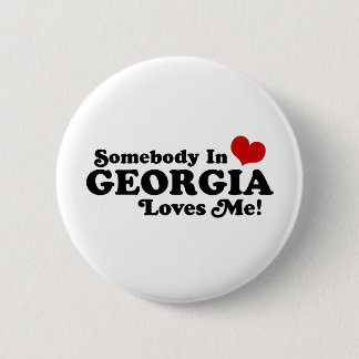 Georgia 6 Cm Round Badge