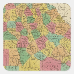 Georgia 9 square sticker