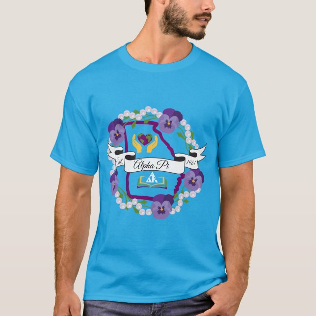 Georgia Alpha Delta Kappa Alpha Pi Chapt Tshirt Dk (Front)