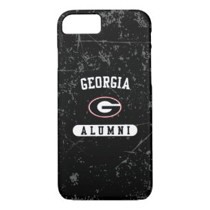 Georgia Alumni   Grunge iPhone 8/7 Case