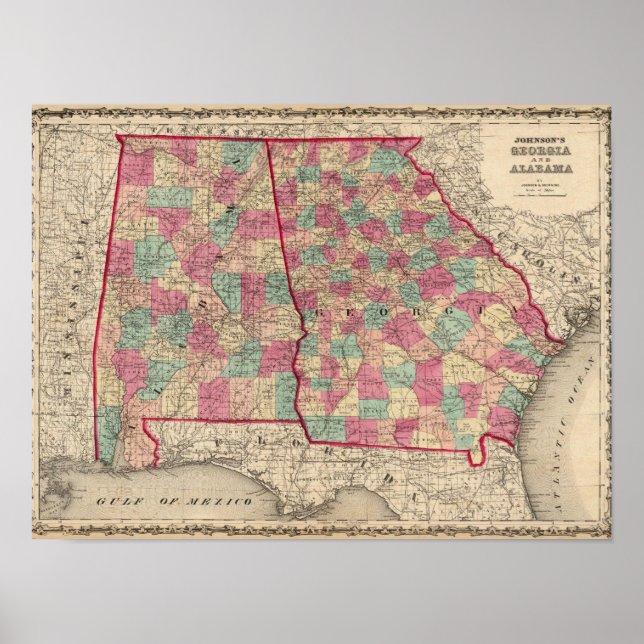 Georgia and Alabama 2 Poster (Front)