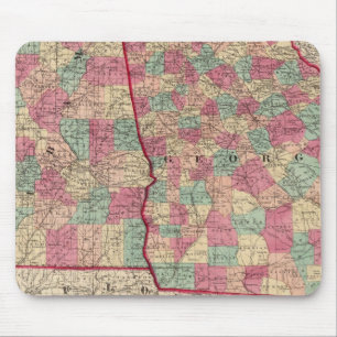 Georgia and Alabama Mouse Mat