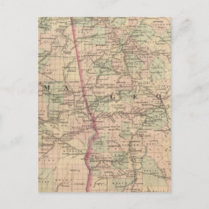 Georgia and Alabama Postcard