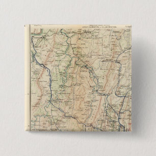 Georgia, Atlanta Campaign 1st epoch 15 Cm Square Badge