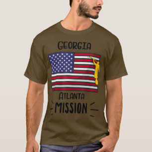 Georgia Atlanta Mormon LDS Mission Missionary T-Shirt