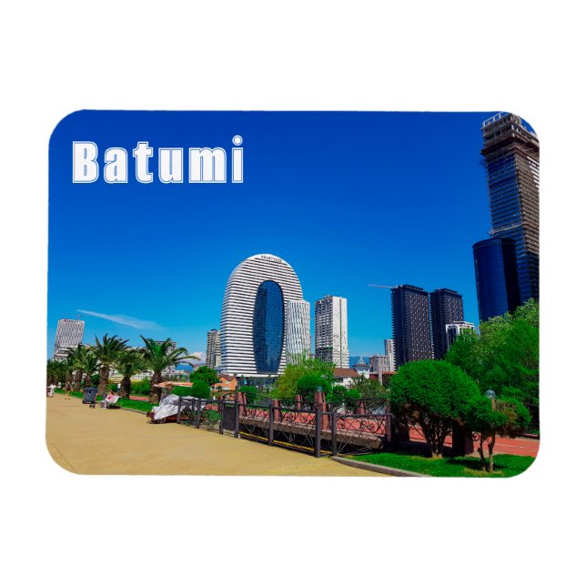 Georgia Batumi Architecture Landscape Magnet (Horizontal)