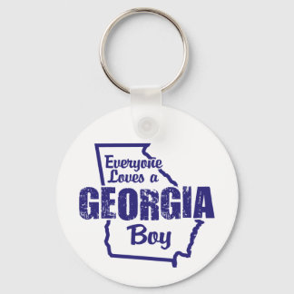 Georgia Boy Key Ring