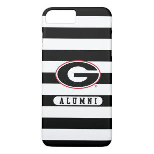 Georgia Bulldogs Alumni   Stripes iPhone 8 Plus/7 Plus Case