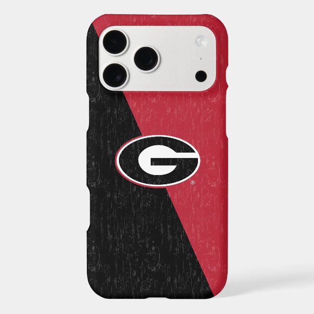 Georgia Bulldogs Logo | Distressed (Back)