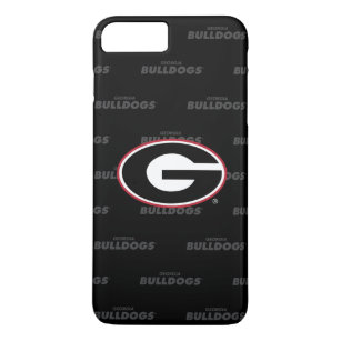 Georgia Bulldogs Logo   Watermark Pattern Case-Mate iPhone Case