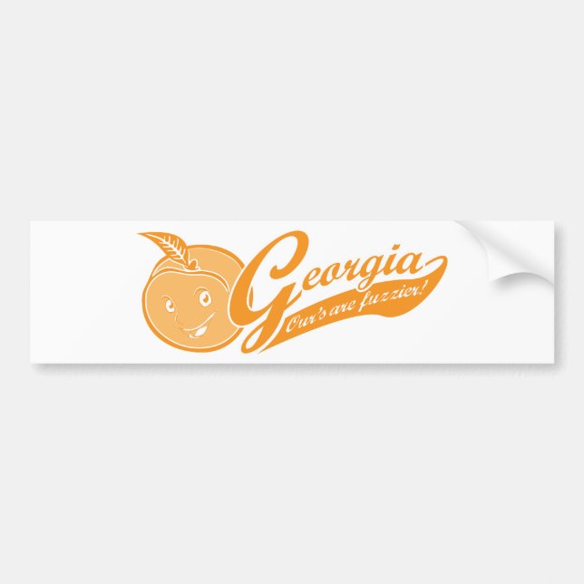 Georgia Bumper Sticker (Front)