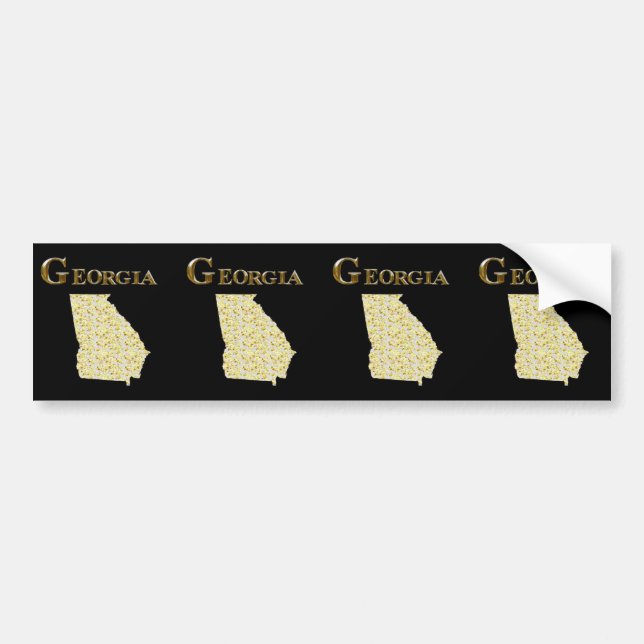 GEORGIA BUMPER STICKER (Front)