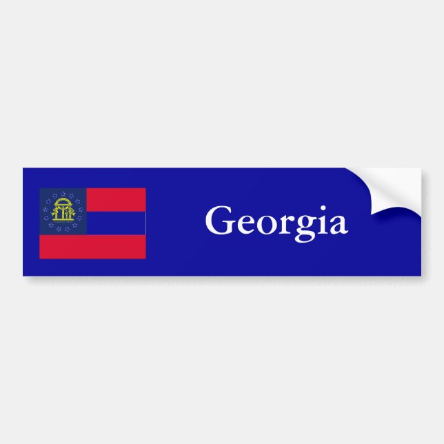 Georgia Bumper Sticker (Front)