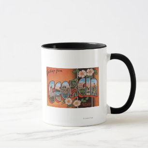 Georgia (Cherokee Rose) - Large Letter Scenes Mug