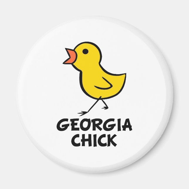 Georgia Chick Magnet (Front)