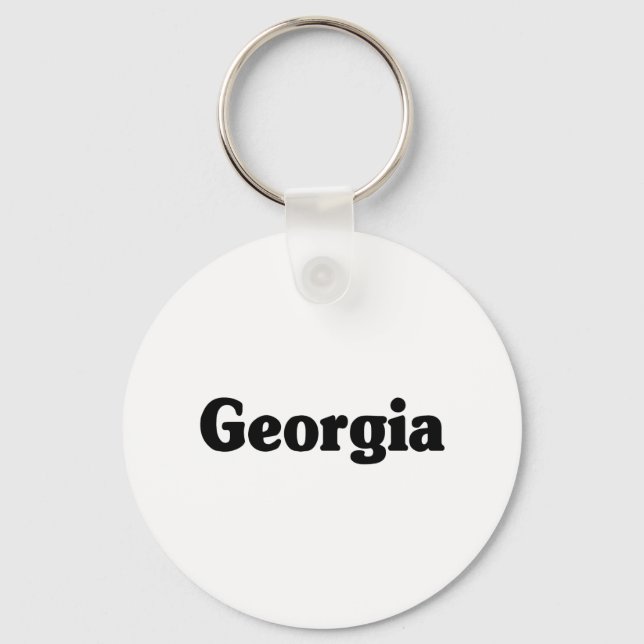 Georgia Classic Key Ring (Front)