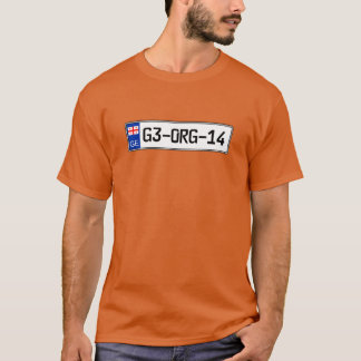 Georgia country license plate T-Shirt