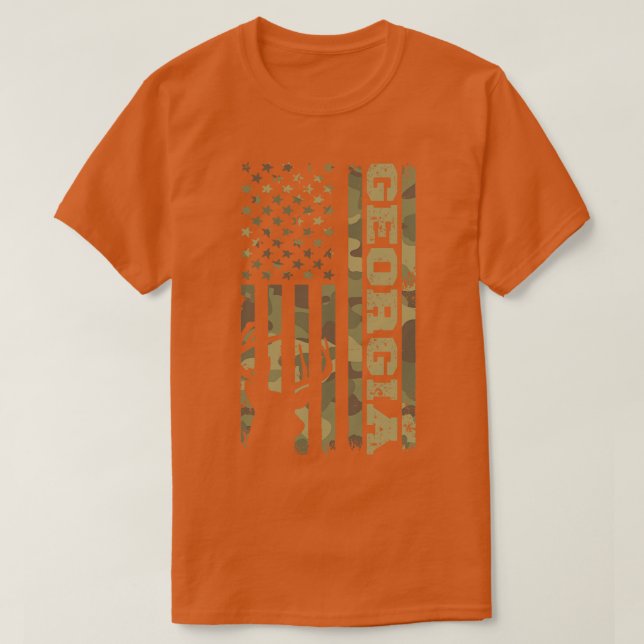 Georgia Deer Hunter T-Shirt (Design Front)