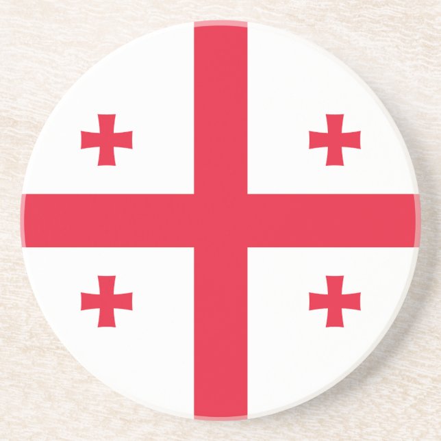 Georgia Flag Coaster (Front)