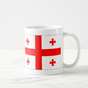 Georgia flag coffee mug