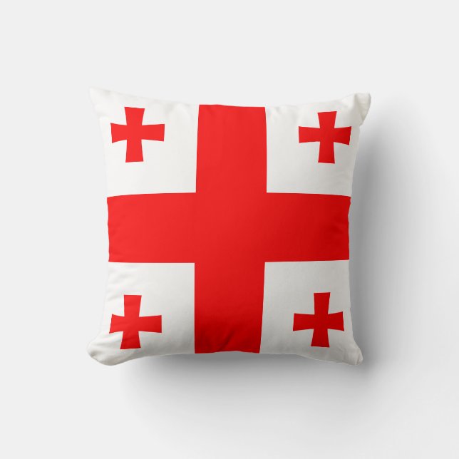 Georgia Flag Cushion (Front)