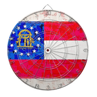 GEORGIA FLAG DARTBOARD