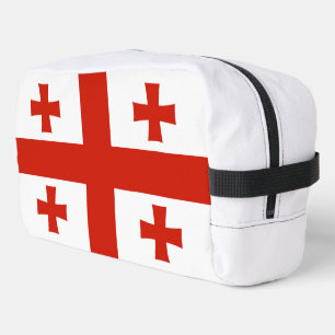 Georgia flag dopp kit