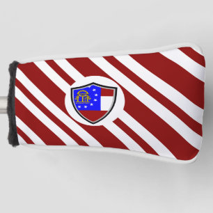Georgia flag golf head cover