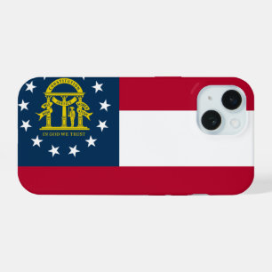 Georgia flag iPhone 15 case