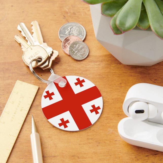 Georgia flag key ring (Desk)