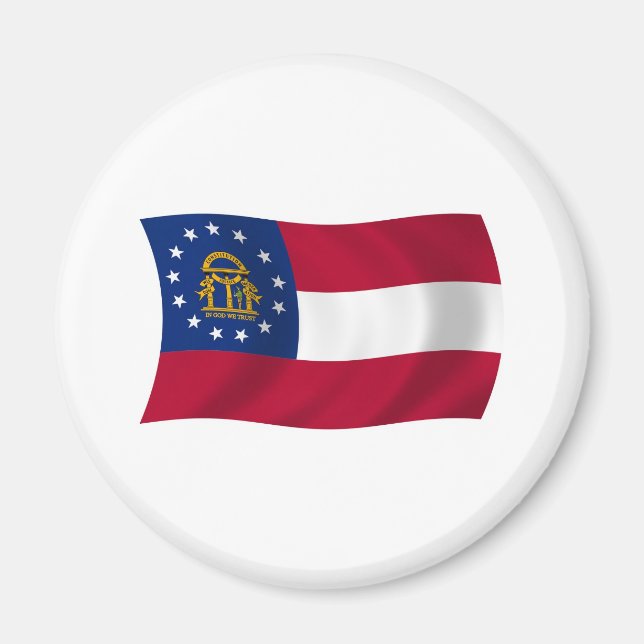 Georgia Flag Magnet (Front)
