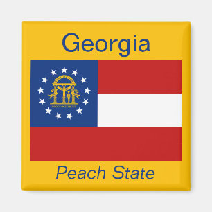 Georgia Flag Magnet