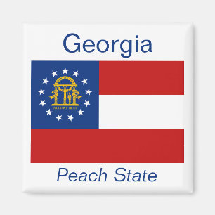 Georgia Flag Magnet