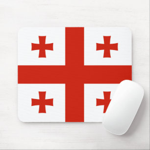 Georgia flag mouse mat