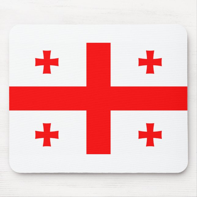 Georgia Flag Mouse Mat (Front)