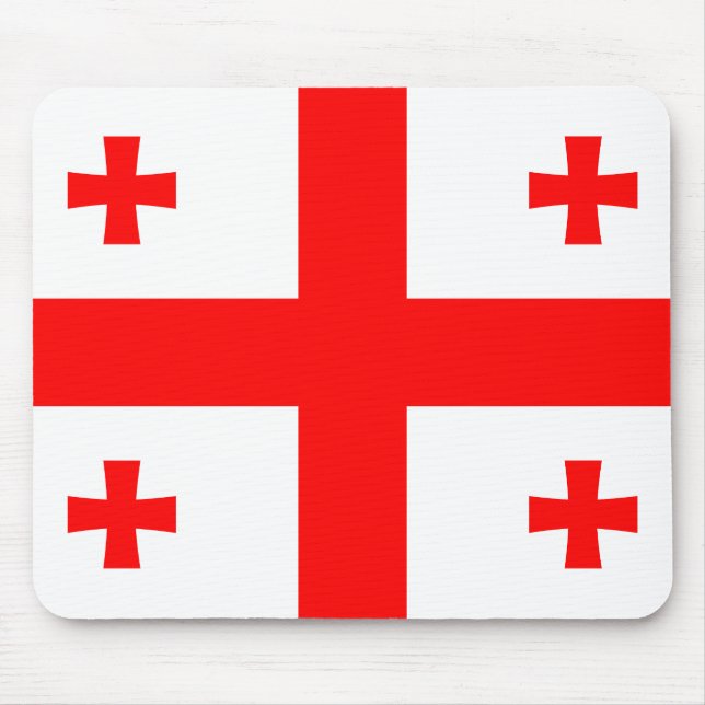 Georgia Flag Mouse Mat (Front)