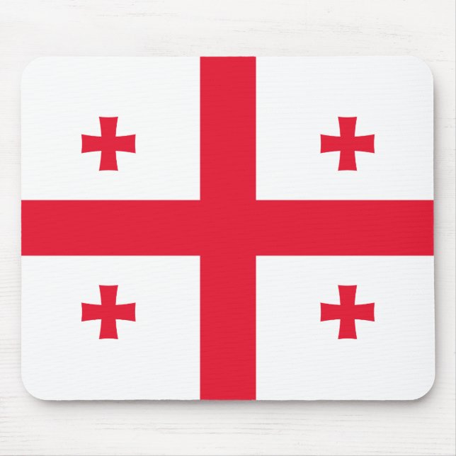 Georgia Flag Mouse Mat (Front)