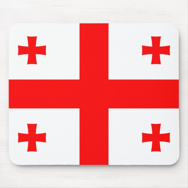 Georgia Flag Mouse Mat (Front)
