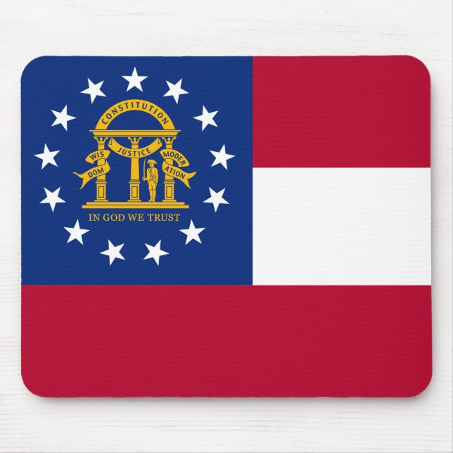 Georgia Flag Mouse Pad (Front)