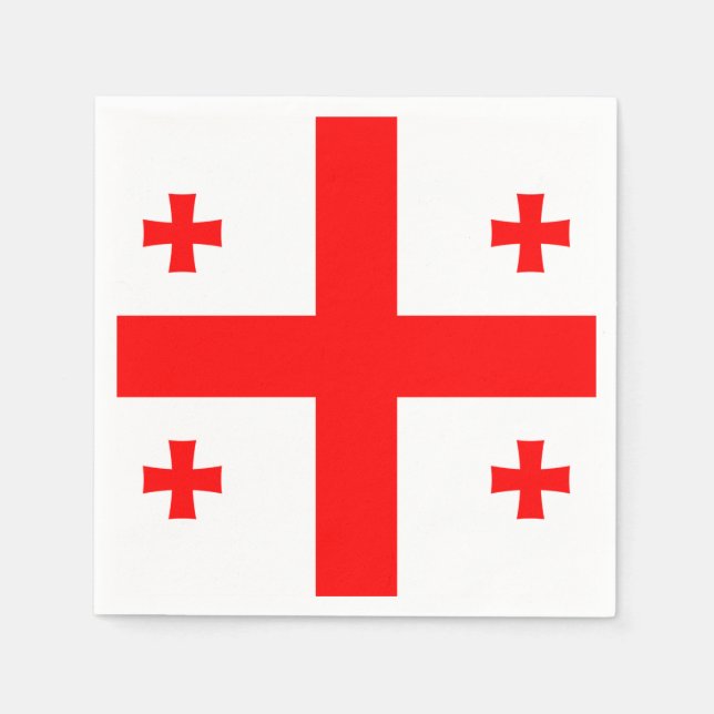 Georgia Flag Napkin (Front)
