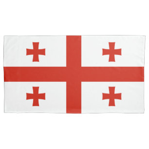 Georgia flag pillowcase