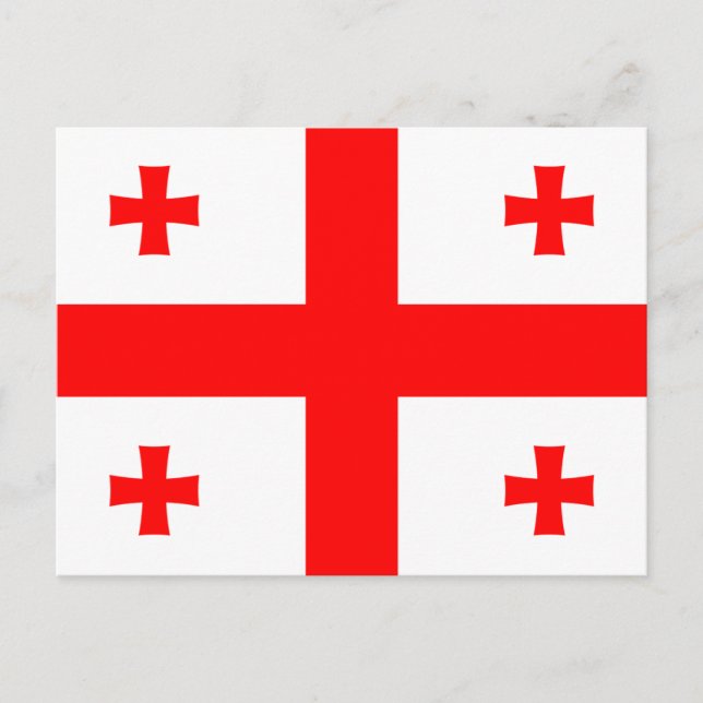 Georgia Flag Postcard (Front)